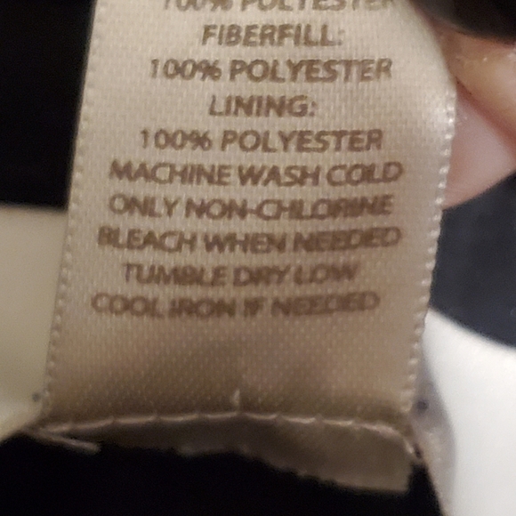 LOFT AnnTaylor. SZ XL PUFFER VEST FLORAL. BLACK. VEST. - Picture 5 of 5